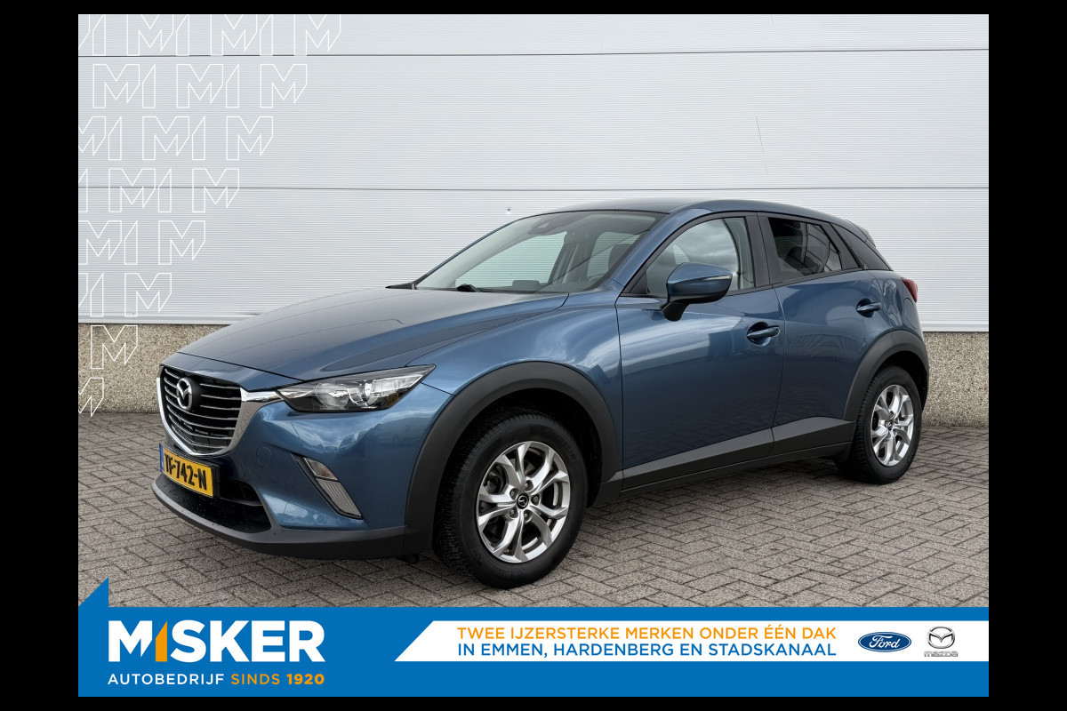Mazda CX-3 2.0ltr, 120pk, Dyn. Automaat / Stoelverw / Navi