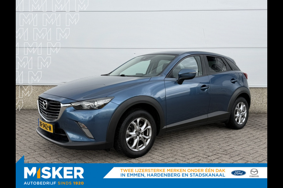 Mazda CX-3 2.0ltr, 120pk, Dyn. Automaat / Stoelverw / Navi