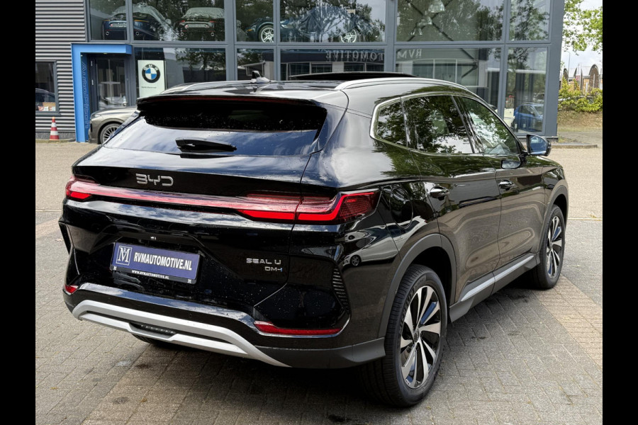 BYD SEAL U 1.5 DM-i FWD Boost NIEUWE AUTO UIT VOORRAAD LEVERBAAR | 6 JAAR GARANTIE T/M 02-2032 | ALL-IN PRIJS | BTW VERREKENBAAR | FULL OPTION | PANODAK | ELEKTRISCHE STOELEN | ELEKTRISCHE ACHTERKLEP |