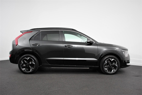 Kia Niro EV DynamicPlusLine 64.8 kWh Navigatie Half Leder Schuif-kantel dak Electrisch bedienbare achterklep DAB Led Camera Extra Getint Glas Lichtmetalen Velgen