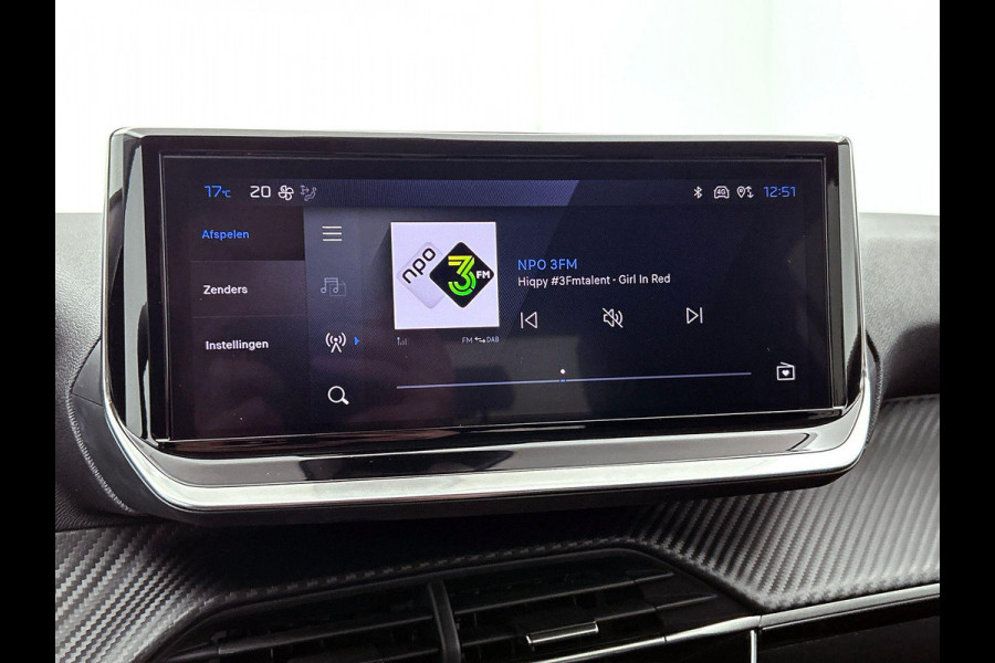 Peugeot 208 1.2 Hybrid 100PK Automaat Allure Navigatie Apple Carplay/Android Auto Airco Camera Parkeer sensoren Cruise Control Led Lichtmetalen Velgen