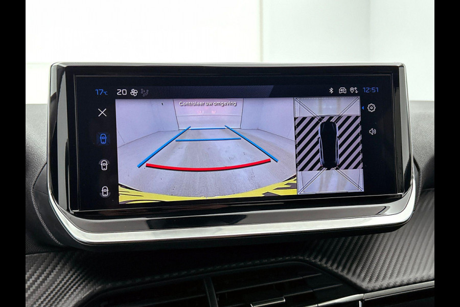 Peugeot 208 1.2 Hybrid 100PK Automaat Allure Navigatie Apple Carplay/Android Auto Airco Camera Parkeer sensoren Cruise Control Led Lichtmetalen Velgen