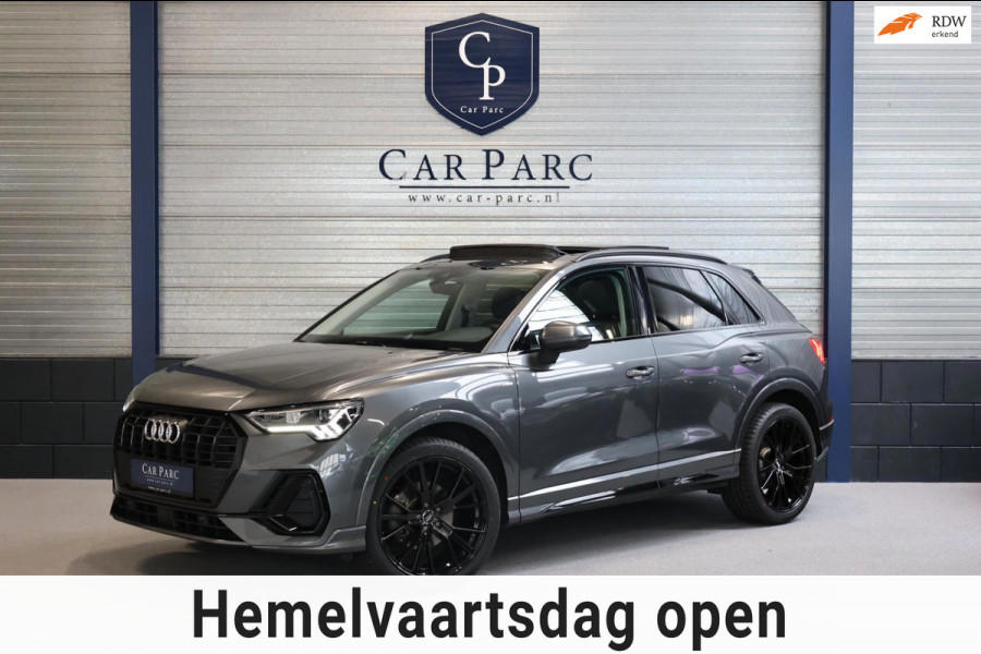 Audi Q3 35 TFSI S-line LED/VIRTUAL/ALCANTARA+S.VERWARMING/CAM/20" LMV/LINE/CRUISE/ECC/12 MDN GARANTIE!