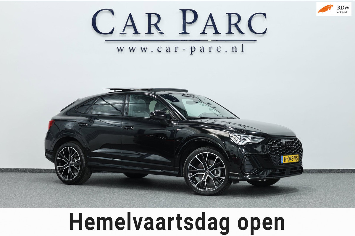Audi Q3 Sportback 45 TFSI quattro S edition 3x S-LINE/VIRTUAL/PANO/LEDER+S.VERWARMING/20" LMV/CAM/LINE/ACC/ECC/12 MND GARANTIE!