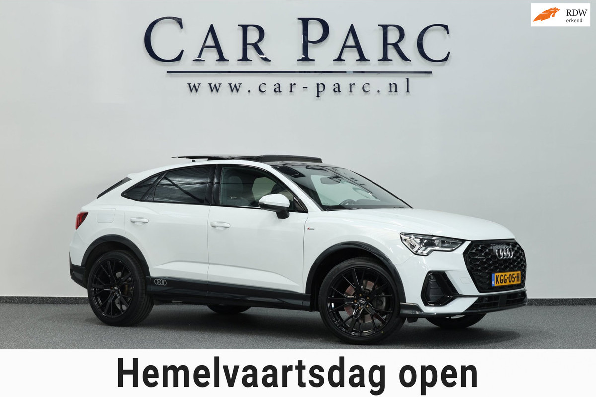 Audi Q3 Sportback 40 TFSI quattro S Edition 190+PK 3x S-LINE/LED/VIRTUAL/PANO/HALF LEDER+S.VERWARMING/20" LMV/ECC/12 MND GARANTIE!