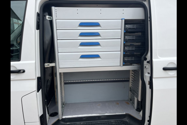 Volkswagen Transporter 2.0 TDI 102pk E6 Comfortline 3p Service bus Lease €276 p/m, Airco, Carplay, PDC, Sortimo inrichting, 2x Schuifdeur. Volledig onderhoudshistorie aanwezig