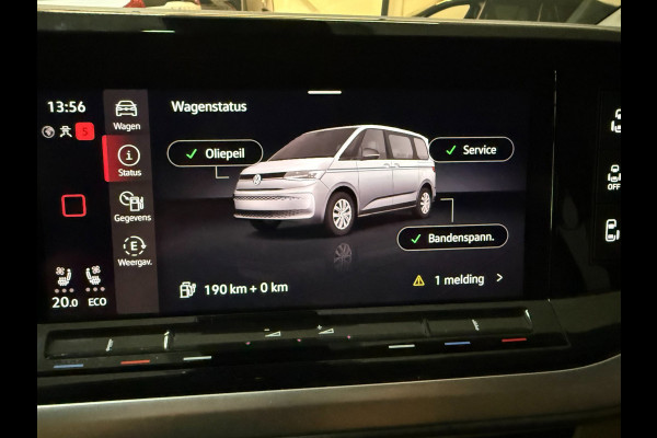 Volkswagen Multivan 1.4 eHybrid BULLI ADAPTIVE-ONDERSTEL/STOELMASSAGE+VENTILATIE/LEDER/H-KARDON/H-UP/DAB/TREKH/CARPLAY///