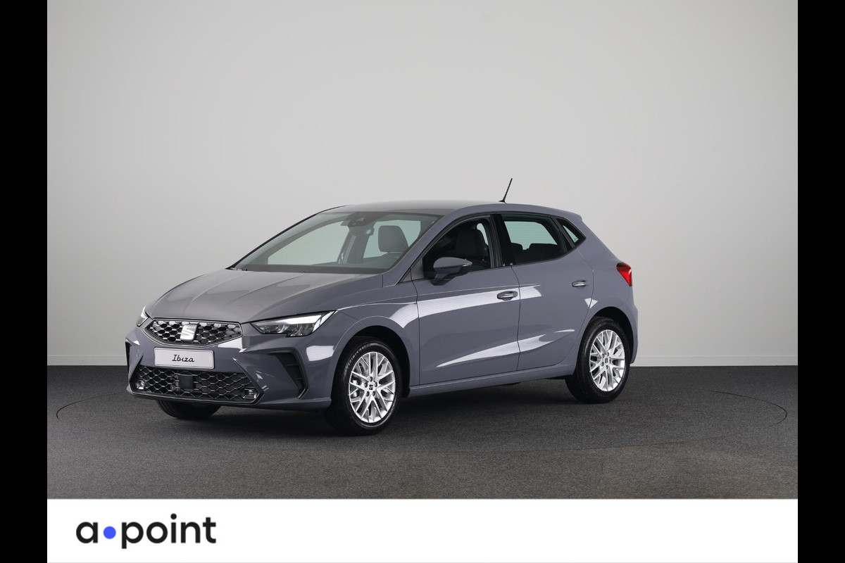 Seat Ibiza Style 1.0 EcoTSI 95 PK | Premium Lak 'Graphene Grey' | Draadloze Carplay | Park Assist | Cruise Control