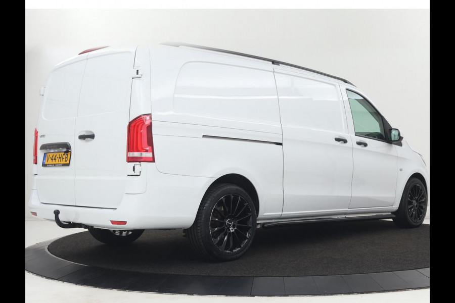 Mercedes-Benz Vito 114 CDI Extra Lang | Oprijplaat | Trekhaak | Camera | Stoelverwarming | 19'' | Cruise control | Bluetooth | Airco | 3-Persoons