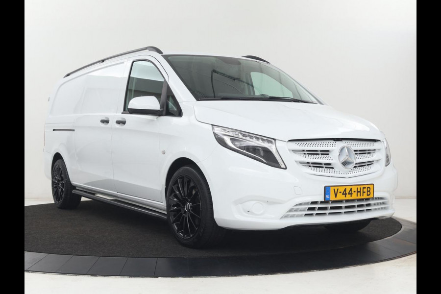 Mercedes-Benz Vito 114 CDI Extra Lang | Oprijplaat | Trekhaak | Camera | Stoelverwarming | 19'' | Cruise control | Bluetooth | Airco | 3-Persoons