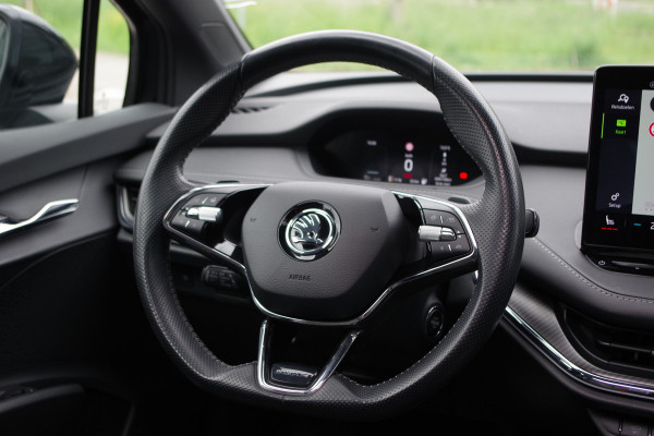 Škoda ENYAQ iV 60 Sportline 180 PK, 90% SOH, Panoramadak, Adap. Cruise Control, Stoelverwarming, Camera