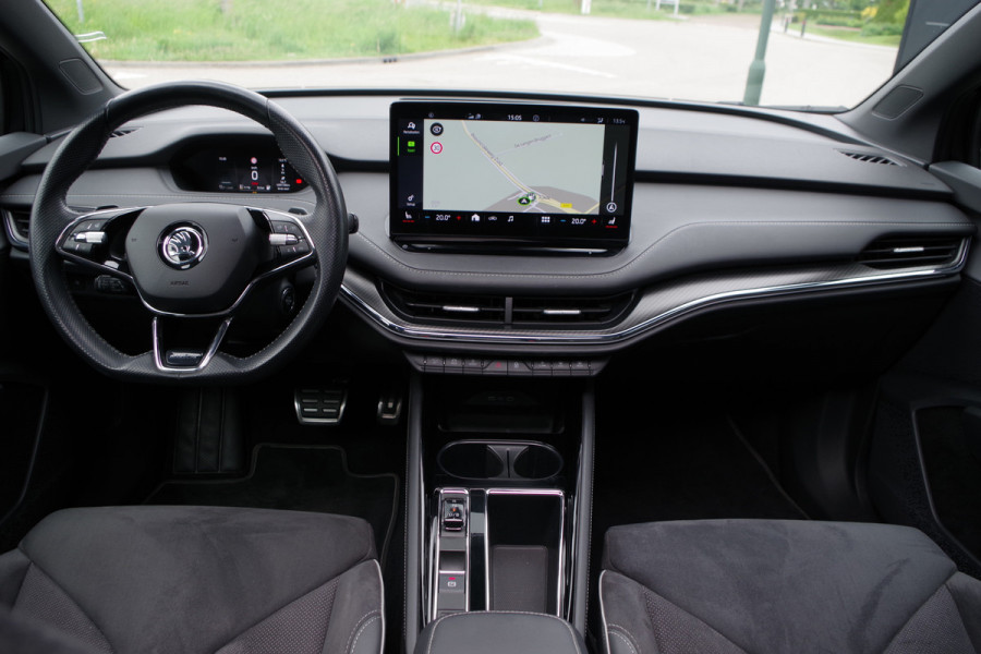 Škoda ENYAQ iV 60 Sportline 180 PK, 90% SOH, Panoramadak, Adap. Cruise Control, Stoelverwarming, Camera