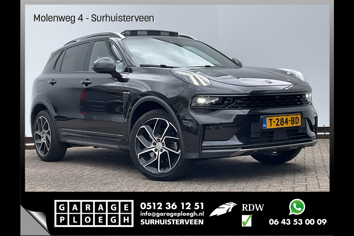 Lynk & Co 01 1.5 262pk Plug-in Black Optic 360° Pano.dak Carplay