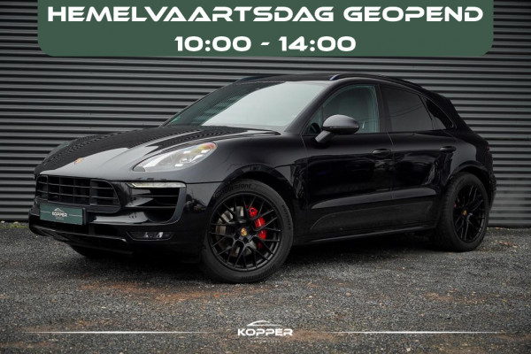 Porsche Macan 3.0 GTS / Pano / Luchtvering / Trekhaak / Sportstoelen / Carplay