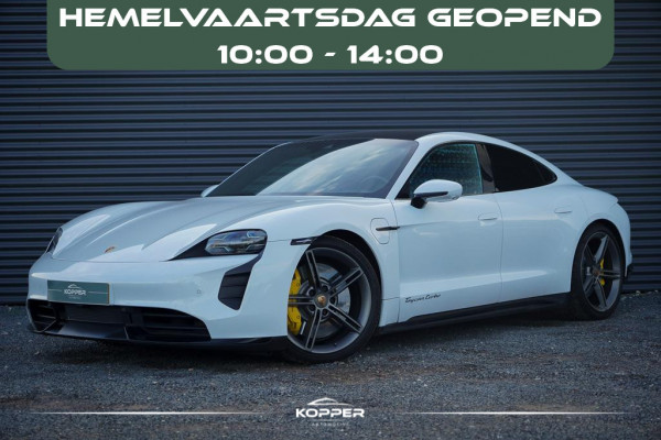 Porsche Taycan Turbo 93 kWh / 4Wiel Sturing / Pano / Passenger Display / Coated Brakes / Incl BTW