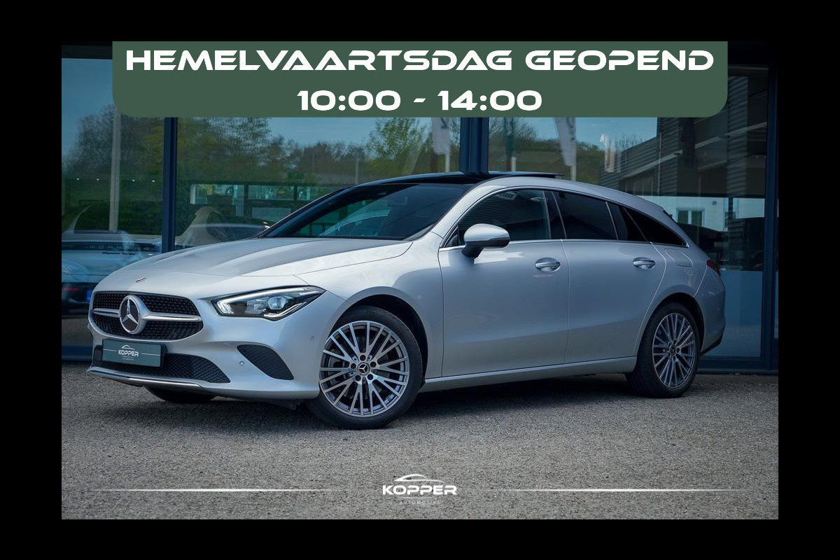 Mercedes-Benz CLA-Klasse Shooting Brake 250 e / Pano / leder / sfeerverlichting / trekhaak