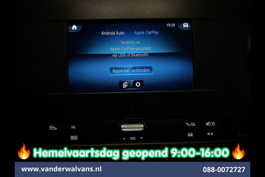 Mercedes-Benz Sprinter 315 CDI 150pk L3H2 Euro6 Airco | Camera | Apple Carplay | Android Auto 270gr Achterdeuren, Parkeersensoren, Bijrijdersbank