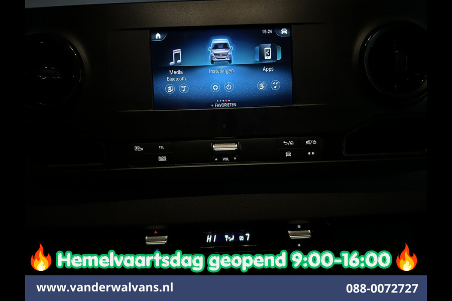 Mercedes-Benz Sprinter 315 CDI 150pk L3H2 Euro6 Airco | Camera | Apple Carplay | Android Auto 270gr Achterdeuren, Parkeersensoren, Bijrijdersbank