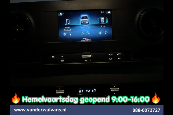 Mercedes-Benz Sprinter 315 CDI 150pk L3H2 Euro6 Airco | Camera | Apple Carplay | Android Auto 270gr Achterdeuren, Parkeersensoren, Bijrijdersbank