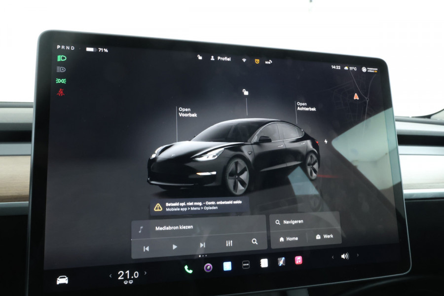 Tesla Model 3 Long Range AWD 75 kWh 91% soh Leer panorama, Climate