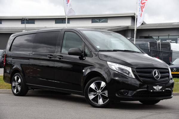 Mercedes-Benz Vito 116 CDI L3 DC Black Edition Cruise, Camera, Carplay, LED, 164pk, Leder, Stoelverwarming, Multimedia, Uniek!