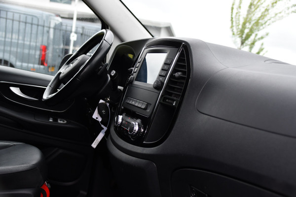 Mercedes-Benz Vito 116 CDI L3 DC Black Edition Cruise, Camera, Carplay, LED, 164pk, Leder, Stoelverwarming, Multimedia, Uniek!