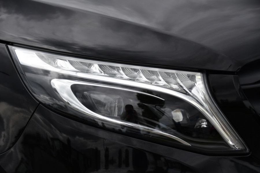 Mercedes-Benz Vito 116 CDI L3 DC Black Edition Cruise, Camera, Carplay, LED, 164pk, Leder, Stoelverwarming, Multimedia, Uniek!