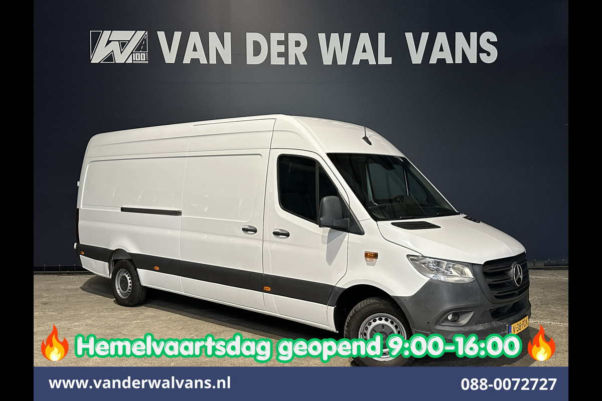Mercedes-Benz Sprinter 317 CDI 170pk L3H2 Euro6 Airco | 360 graden Camera | Navigatie | Apple Carplay | Cruisecontrol Android Auto, Chauffeursstoel, Parkeersensoren, Stoelverwarming, Bijrijdersbank