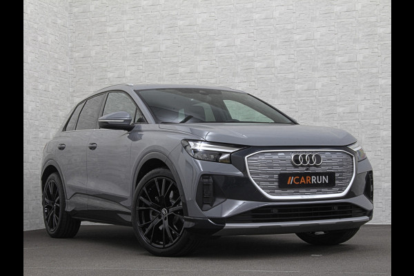 Audi Q4 e-tron 45 265pk Quattro RS-Leder | Uniek Interieur! | Sportstoelen | ACC | Sonos-Sound | Head-Up | 95% SOH | Sportstoelen | Keyless-Ent Memory | Groot Navi | Virtual-Cockpit | Getint Glas | 3-Zone Clima | Zwarte Hemel | LED | Carplay | Standkachel | Achteruitrij-Camera | Stoelverwarming |