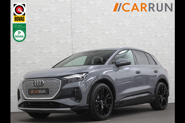 Audi Q4 e-tron 45 265pk Quattro RS-Leder | Uniek Interieur! | Sportstoelen | ACC | Sonos-Sound | Head-Up | 95% SOH | Sportstoelen | Keyless-Ent Memory | Groot Navi | Virtual-Cockpit | Getint Glas | 3-Zone Clima | Zwarte Hemel | LED | Carplay | Standkachel | Achteruitrij-Camera | Stoelverwarming |