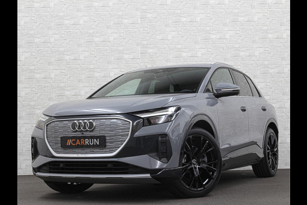 Audi Q4 e-tron 45 265pk Quattro RS-Leder | Uniek Interieur! | Sportstoelen | ACC | Sonos-Sound | Head-Up | 95% SOH | Sportstoelen | Keyless-Ent Memory | Groot Navi | Virtual-Cockpit | Getint Glas | 3-Zone Clima | Zwarte Hemel | LED | Carplay | Standkachel | Achteruitrij-Camera | Stoelverwarming |