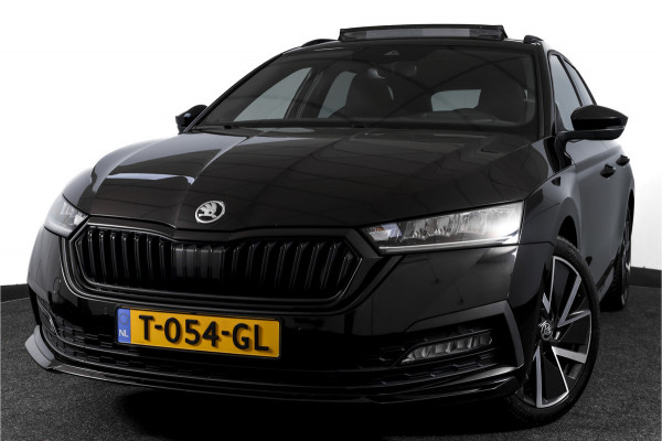Škoda Octavia Combi 1.5 e-TSI 150 PK Sport Business - Automaat | S/K-Panodak | Elek. Klep | Adapt. Cruise | Head-Up | Stoelverw. | PDC | Camera | NAV + App. Connect | ECC | Elek. Klep | LM 18" |