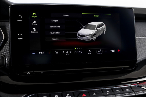 Škoda Octavia Combi 1.5 e-TSI 150 PK Sport Business - Automaat | S/K-Panodak | Elek. Klep | Adapt. Cruise | Head-Up | Stoelverw. | PDC | Camera | NAV + App. Connect | ECC | Elek. Klep | LM 18" |