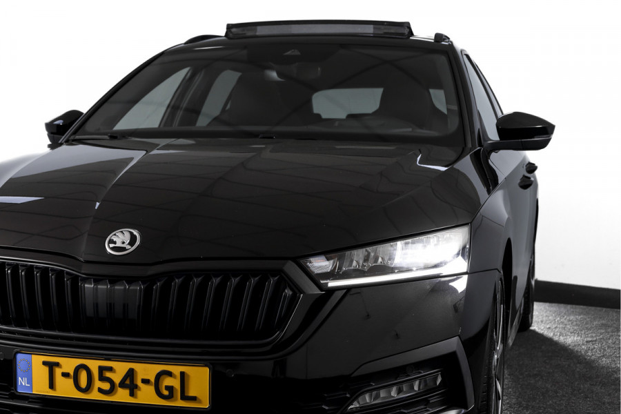 Škoda Octavia Combi 1.5 e-TSI 150 PK Sport Business - Automaat | S/K-Panodak | Elek. Klep | Adapt. Cruise | Head-Up | Stoelverw. | PDC | Camera | NAV + App. Connect | ECC | Elek. Klep | LM 18" |