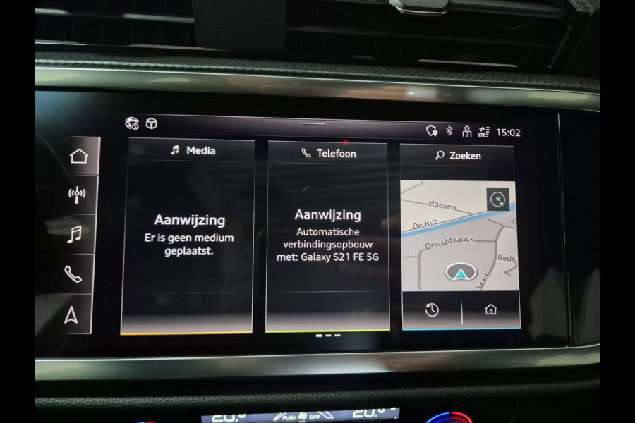 Audi Q3 Sportback 35 TFSI S Line | 3x S-Line | Clima| Pano | Camera | Navi | Stoelverwarming | Sonos |