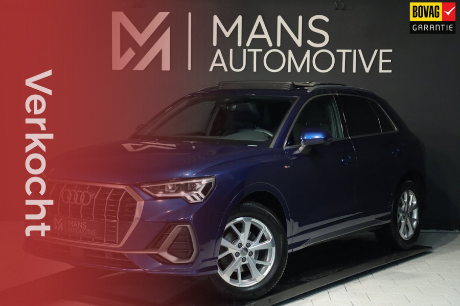 Audi Q3 35 TFSI 3x S Line / PANODAK / CARPLAY / SFEERVERL. / ELEK. STOEL