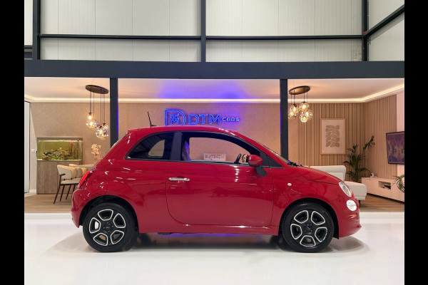 Fiat 500 1.0 Hybrid Club Cruise Led Navi Carplay Airco Sportstoelen Leder