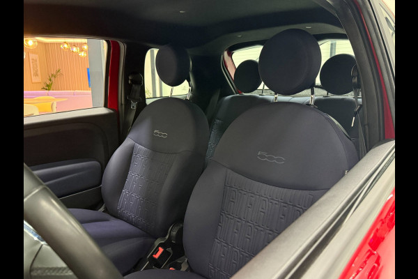 Fiat 500 1.0 Hybrid Club Cruise Led Navi Carplay Airco Sportstoelen Leder