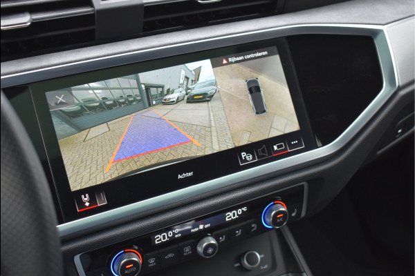 Audi Q3 45 TFSI e S-Line 245 Pk Pano Memory Sfeer Matrix 360 Camera ACC Keyless Vol Lederen Sportstoelen 20 Inch