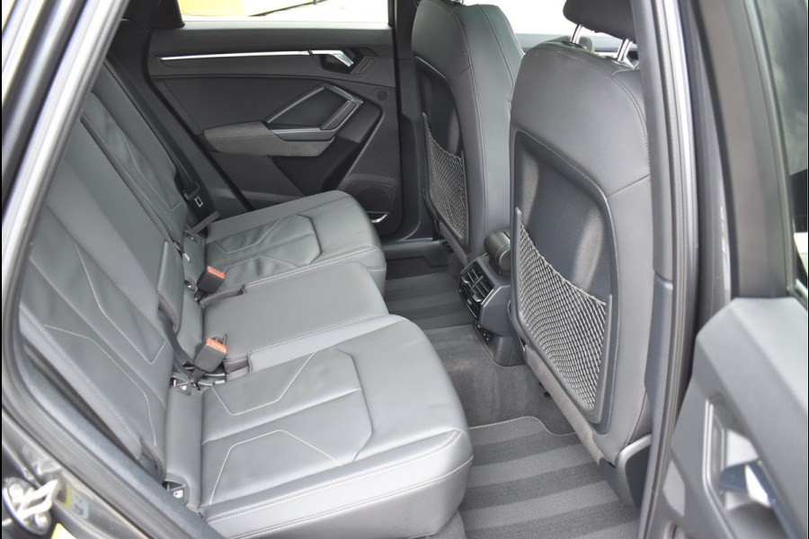 Audi Q3 45 TFSI e S-Line 245 Pk Pano Memory Sfeer Matrix 360 Camera ACC Keyless Vol Lederen Sportstoelen 20 Inch