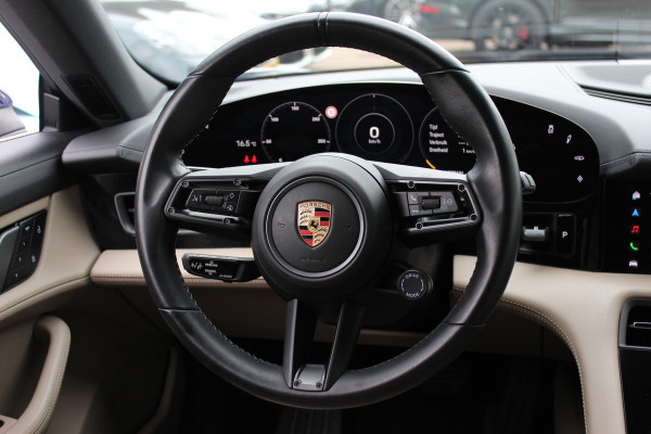 Porsche Taycan Cross Turismo 93 kWh / SoH 93,7% / Panoramadak / 360Camera / Luchtvering / Sportchrono / 20'' / Warmtepomp / Stoelverwarming 4x / DAB / CarPlay / Cruise Control