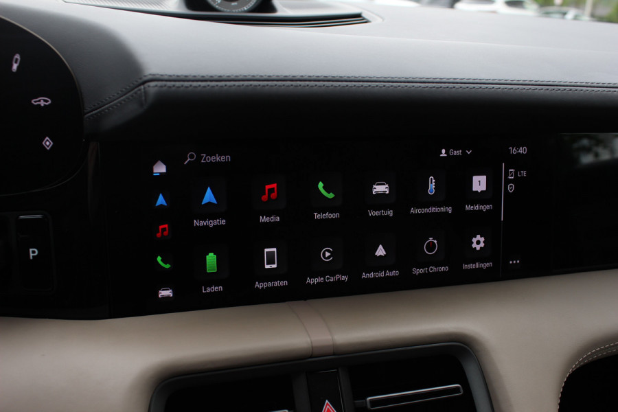 Porsche Taycan Cross Turismo 93 kWh / SoH 93,7% / Panoramadak / 360Camera / Luchtvering / Sportchrono / 20'' / Warmtepomp / Stoelverwarming 4x / DAB / CarPlay / Cruise Control