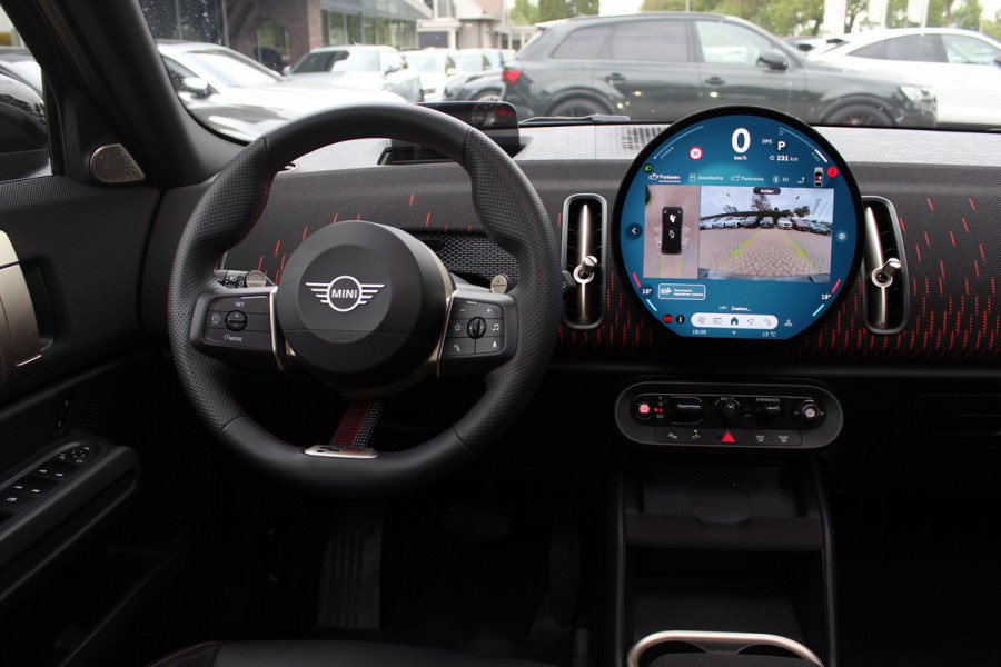 MINI Countryman 1.5 C John Cooper Works XL / Trekhaak / Panoramadak / 360Camera / Head-up / Harman Kardon / 20'' / Leder / Sfeerverlichting / LED / CarPlay / Dodehoek / DAB / ACC