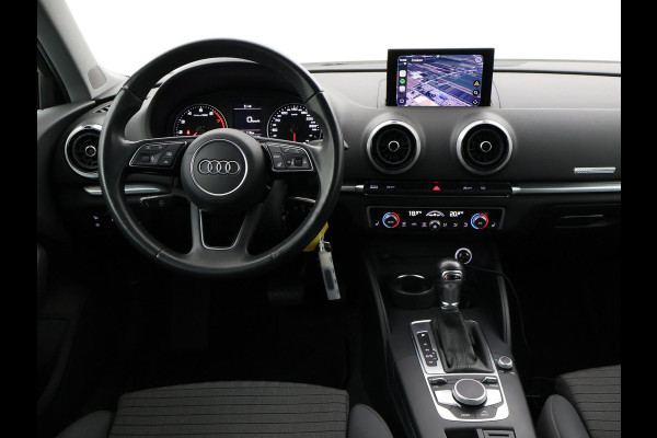 Audi A3 Sportback 40 TFSI 190 PK S-TONIC AUT. DESIGN PRO LINE *COSMOSBLAUW METALLIC* + CARPLAY | STOEL/STUURVERW. | 18 INCH