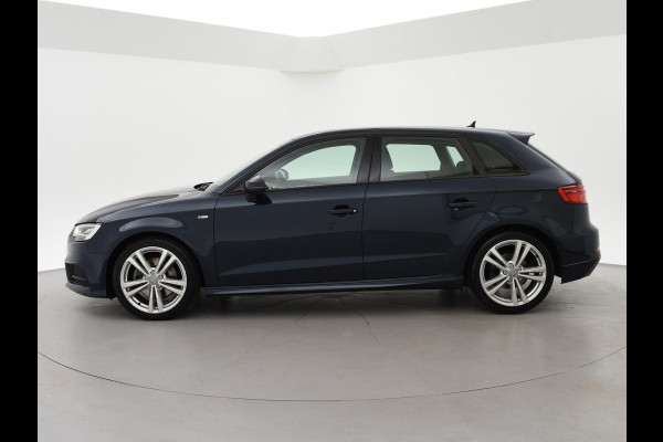 Audi A3 Sportback 40 TFSI 190 PK S-TONIC AUT. DESIGN PRO LINE *COSMOSBLAUW METALLIC* + CARPLAY | STOEL/STUURVERW. | 18 INCH