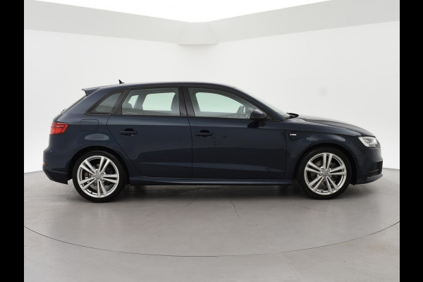 Audi A3 Sportback 40 TFSI 190 PK S-TONIC AUT. DESIGN PRO LINE *COSMOSBLAUW METALLIC* + CARPLAY | STOEL/STUURVERW. | 18 INCH