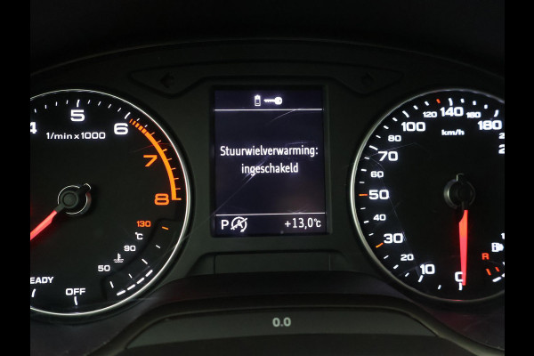 Audi A3 Sportback 40 TFSI 190 PK S-TONIC AUT. DESIGN PRO LINE *COSMOSBLAUW METALLIC* + CARPLAY | STOEL/STUURVERW. | 18 INCH