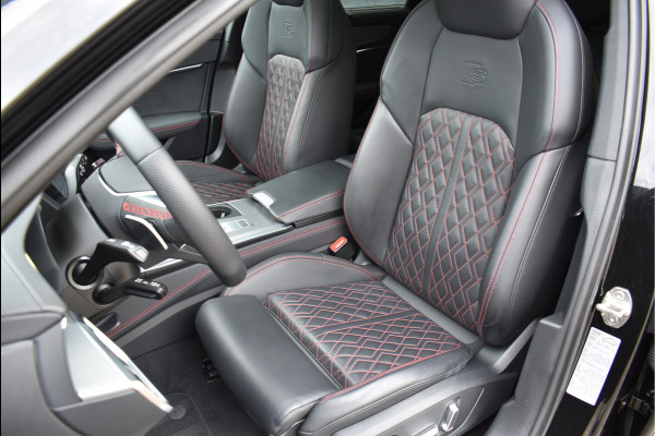 Audi A6 Avant 55 TFSI e Quattro S-Line 367 Pk Pano RS-Stoel Rood Stiksel Keyless Trekhaak ACC S6 Diffusor 21 Inch