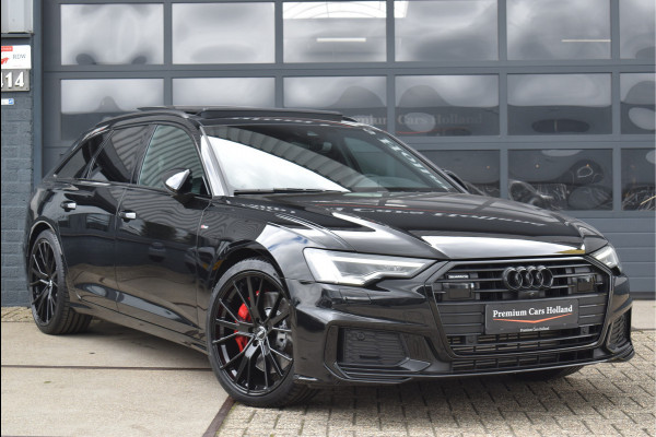 Audi A6 Avant 55 TFSI e Quattro S-Line 367 Pk Pano RS-Stoel Rood Stiksel Keyless Trekhaak ACC S6 Diffusor 21 Inch