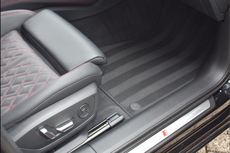 Audi A6 Avant 55 TFSI e Quattro S-Line 367 Pk Pano RS-Stoel Rood Stiksel Keyless Trekhaak ACC S6 Diffusor 21 Inch